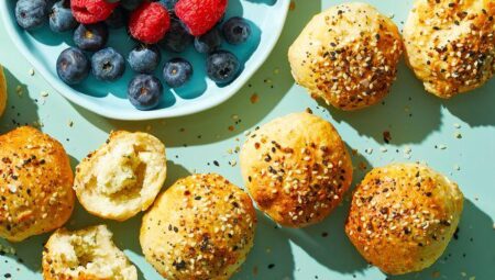 Air Fryer Everything Bagel Bites